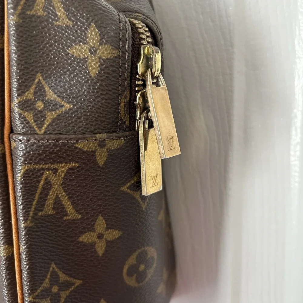 Louis Vuitton Cite Shoulder‎ Bag GM Brown Canvas - Picture 4 of 8